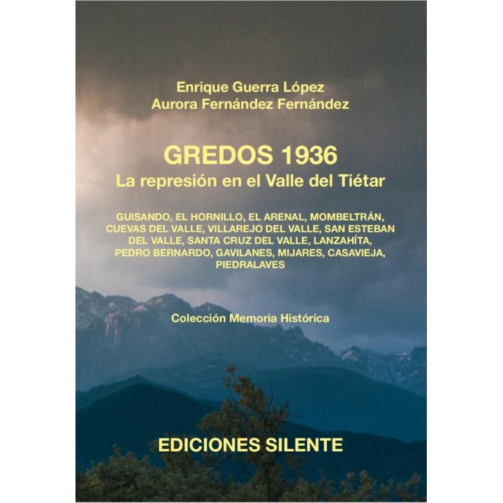 GREDOS 1936. LA REPRESION EN EL VALLE DEL TIETAR