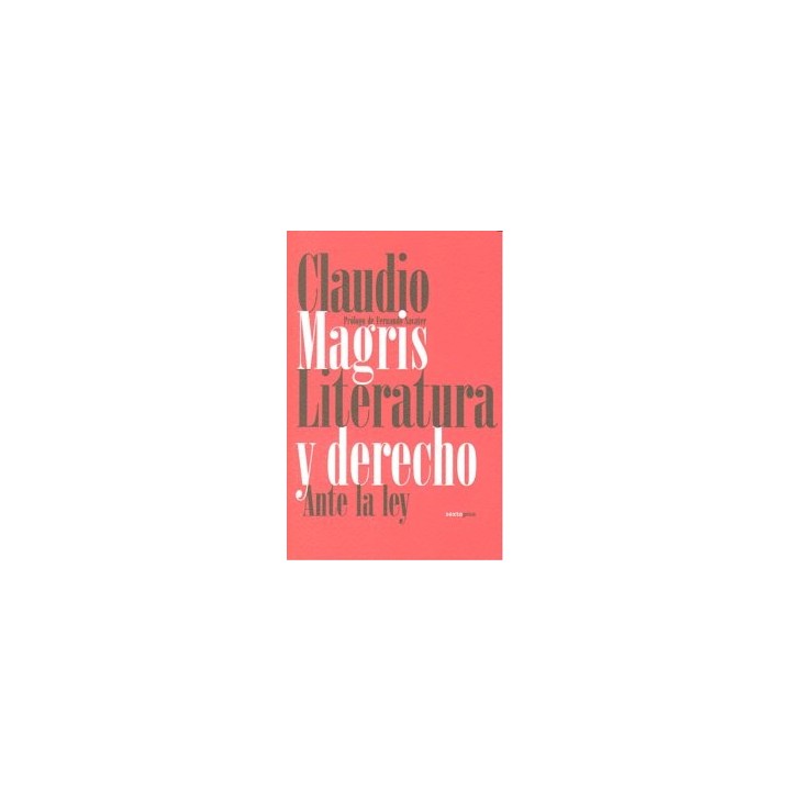 LITERATURA Y DERECHO ANTE LA LEY