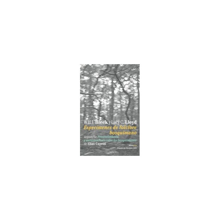 ESPECIMENES DE FOLCLORE BOSQUIMANO