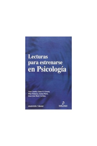 LECTURAS PARA ESTRENARSE EN PSICOLOGIA TABANO 3ªED