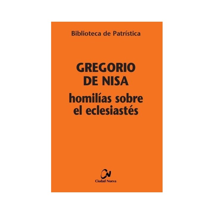 HOMILIAS SOBRE EL ECLESIASTES