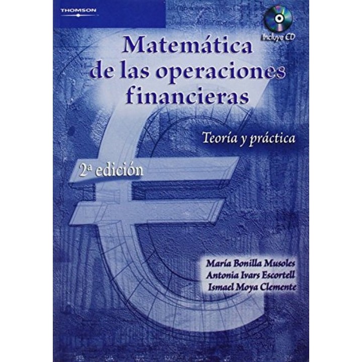 MATEMATICA DE LAS OPERACIONES FINANCIERAS+CD