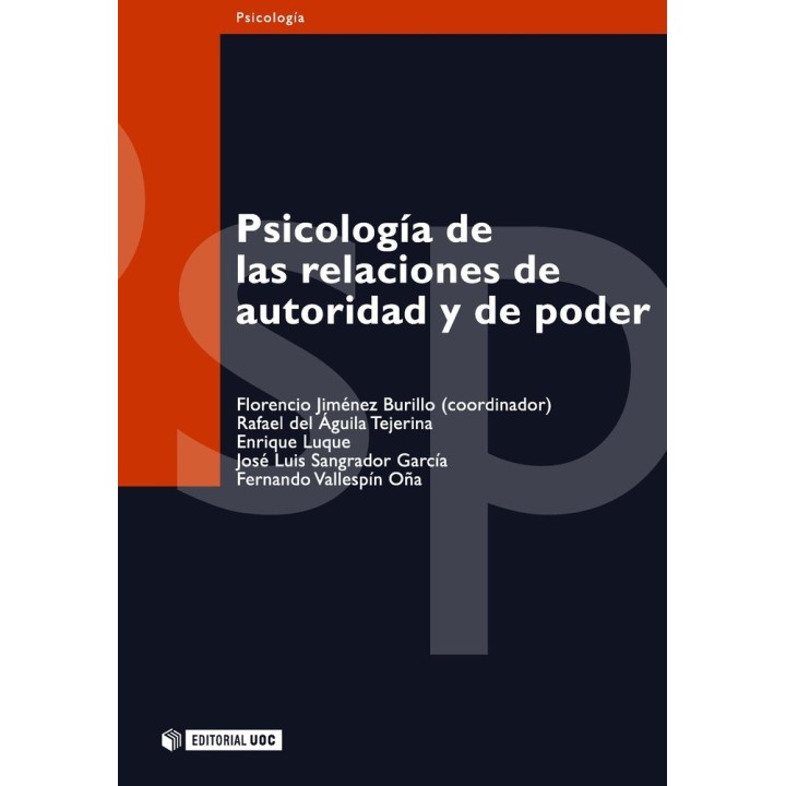 PSICOLOGIA DE LAS RELACIONES DE AUTORIDAD Y DE PODER