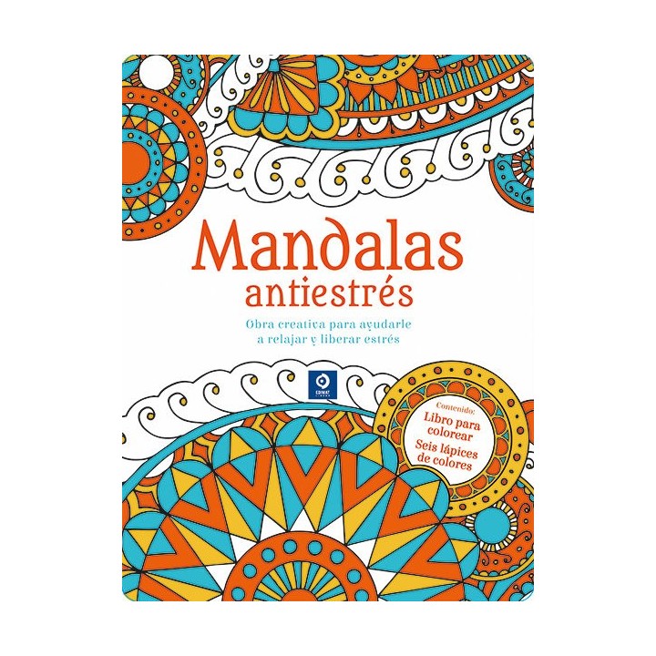 MANDALAS ANTIESTRES LATA + LAPICES