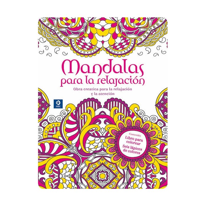 MANDALAS PARA LA RELAJACION LATA + LAPICES