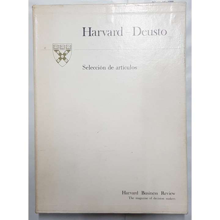 HARVARD-DEUSTO. SELECCIONES DE ARTÍCULOS. Contenido de la Quinta Serie: 81-100.
