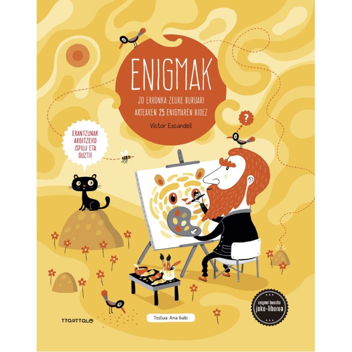 ENIGMAK ARTEA JO ERRONKA ZEURE BURUARI ARTEAREN 25 ENIGMAR