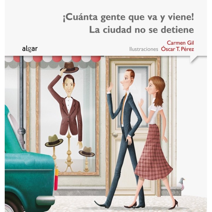 CUANTA GENTE QUE VA Y VIENE LA CIUDAD NO SE DETIENE IMPRENT