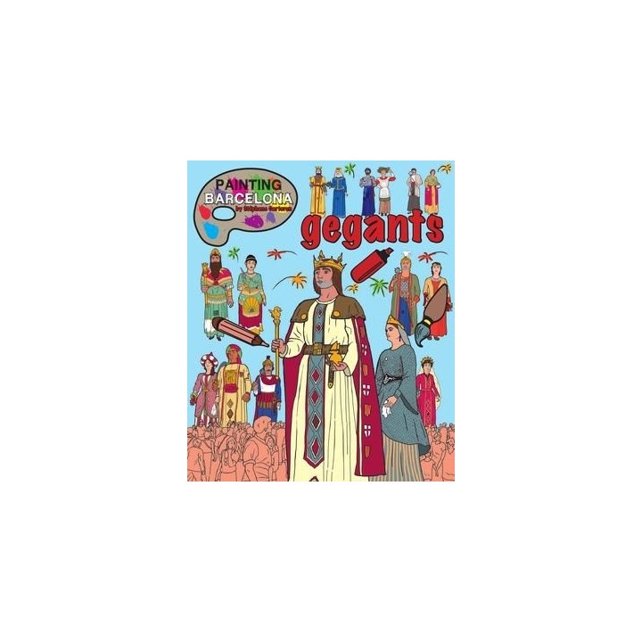 PAINTING BARCELONA. GEGANTS