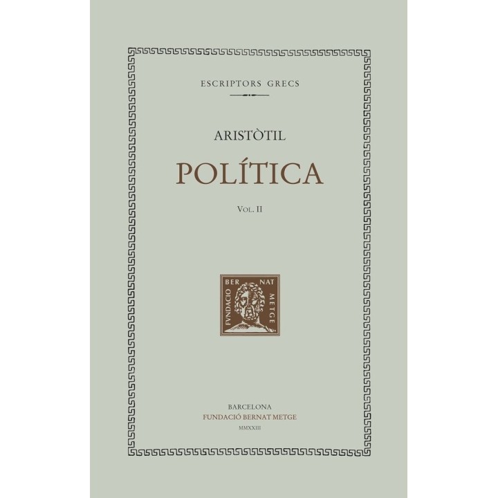 POLITICA VOL II TELA