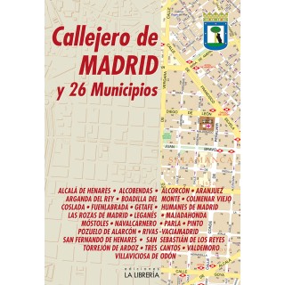 CALLEJERO DE MADRID Y 26 MUNICIPIOS ED.2025