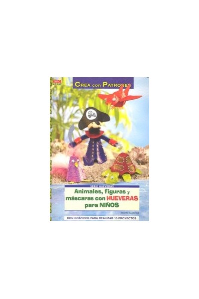 ANIMALES FIGURAS MASCARAS CON HUEVERAS PARA NIÑOS