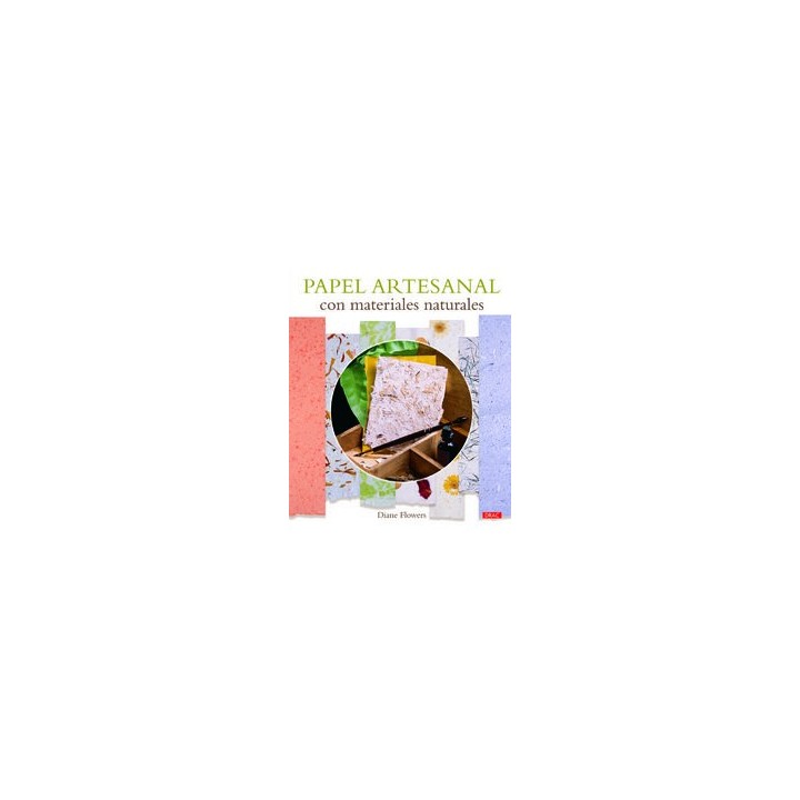 PAPEL ARTESANAL COM MATERIALES NATURALES