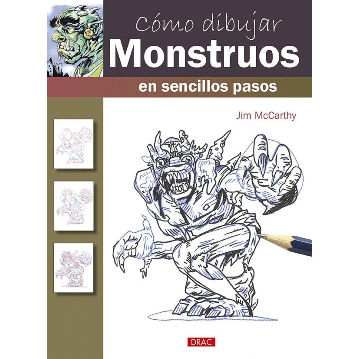 COMO DIBUJAR MONSTRUOS EN SENCILLOS PASOS
