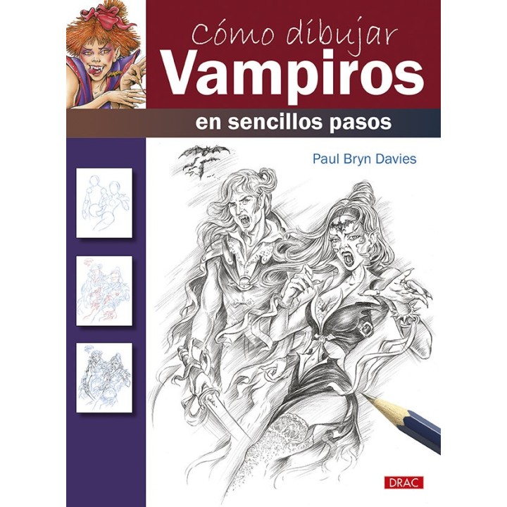 COMO DIBUJAR VAMPIROS EN SENCILLOS PASOS