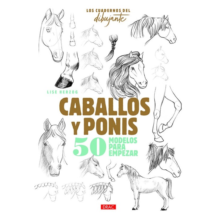 LOS CUADERNOS DEL DIBUJANTE CABALLOS Y PONIS