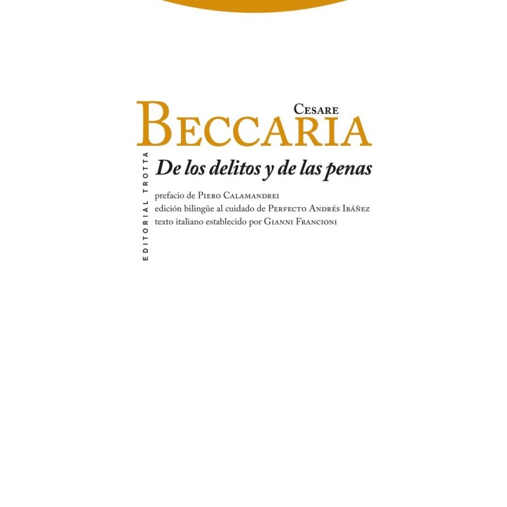 DE LOS DELITOS Y DE LAS PENAS