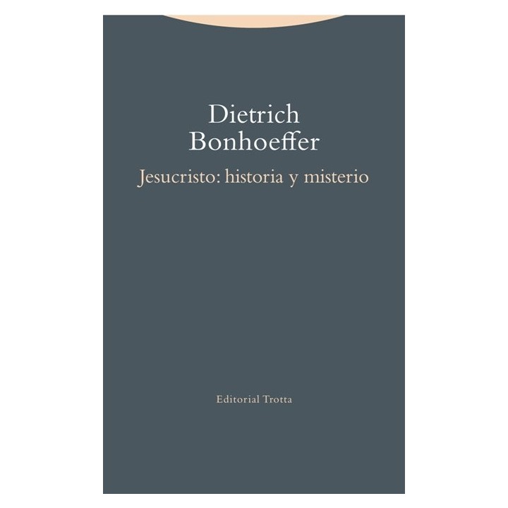 JESUCRISTO HISTORIA Y MISTERIO