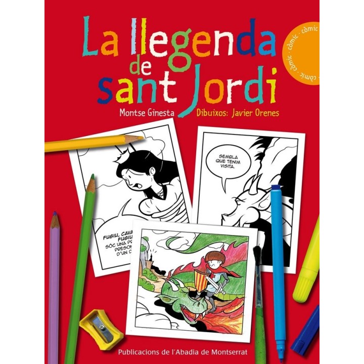 LLEGENDA DE SANT JORDI. QUADERN PER PINTAR,LA