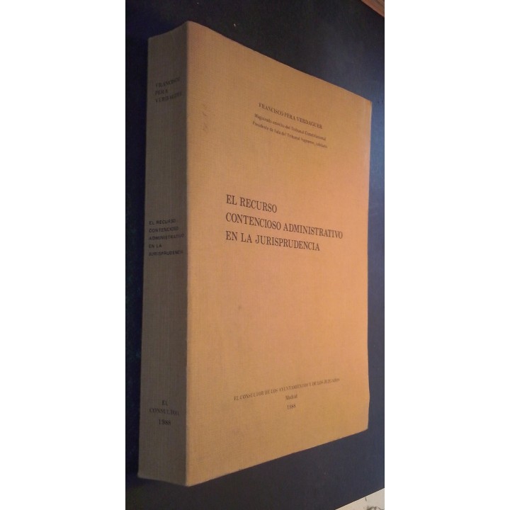 El recurso contencioso administrativo en jurisprudencia