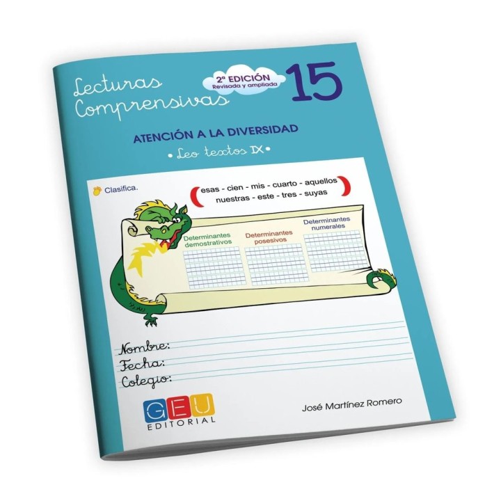 LECTURAS COMPRENSIVAS 15 LEO TEXTOS IX 2ªED ATENCION DIVERS