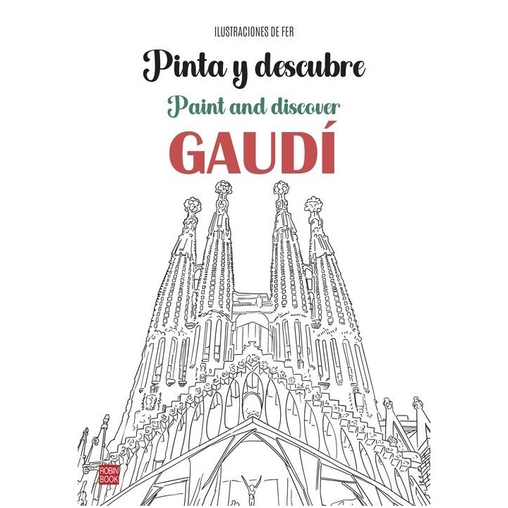 PINTA Y DESCUBRE GAUDI