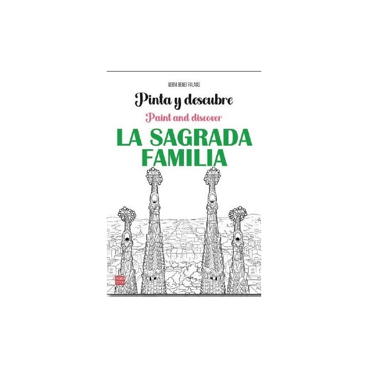 PINTA Y DESCUBRE LA SAGRADA FAMILIA