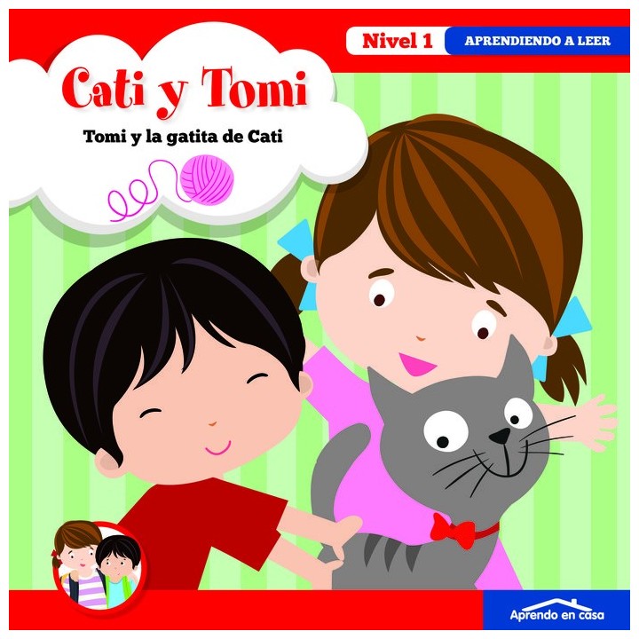 APRENDIENDO A LEER NIVEL 1 3 CATI Y TOMI TOMI Y LA GATITA