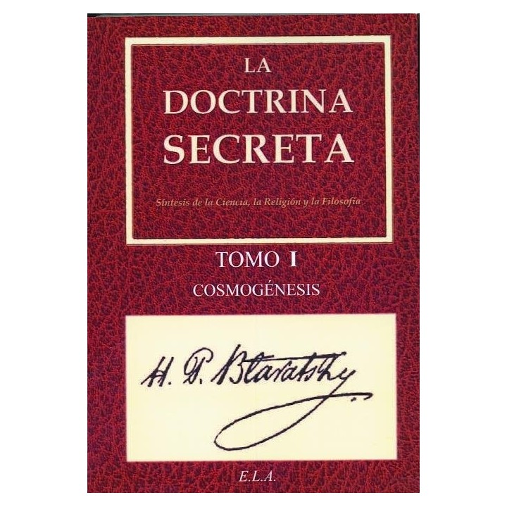 DOCTRINA SECRETA VOL.I COSMOGENESIS,LA