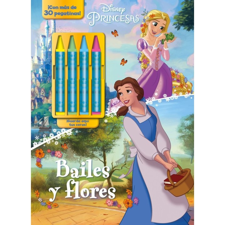 PRINCESAS CERAS BAILES Y FLORES