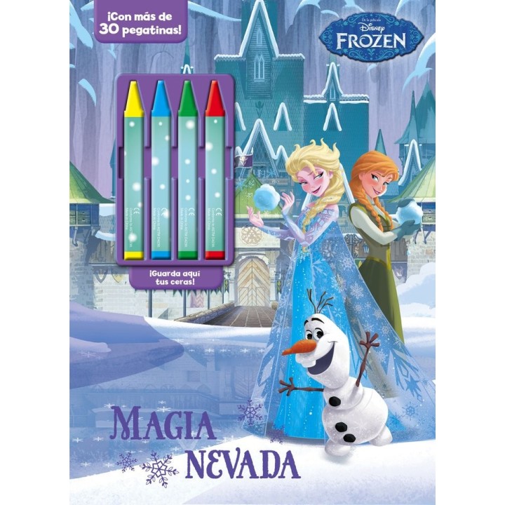 FROZEN ACTIVIDADES CON CERAS MAGIA NEVADA