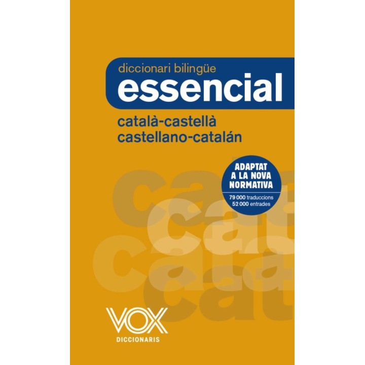 DIC.ESSENCIAL CATALA-CASTELLA/CASTELLANO-CATALAN 18