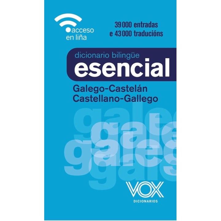 DICCIONARIO ESENCIAL GALEGO CASTELAN CASTELLANO-GALLEGO