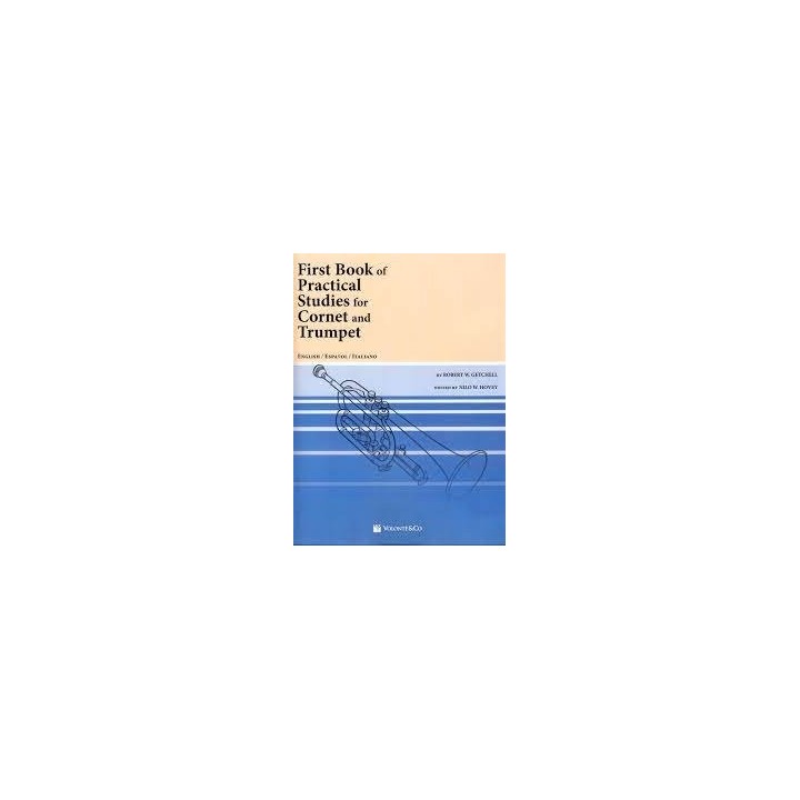 FIRST BOOK PRACTICASL STUDIES CORNET TRUMPET
