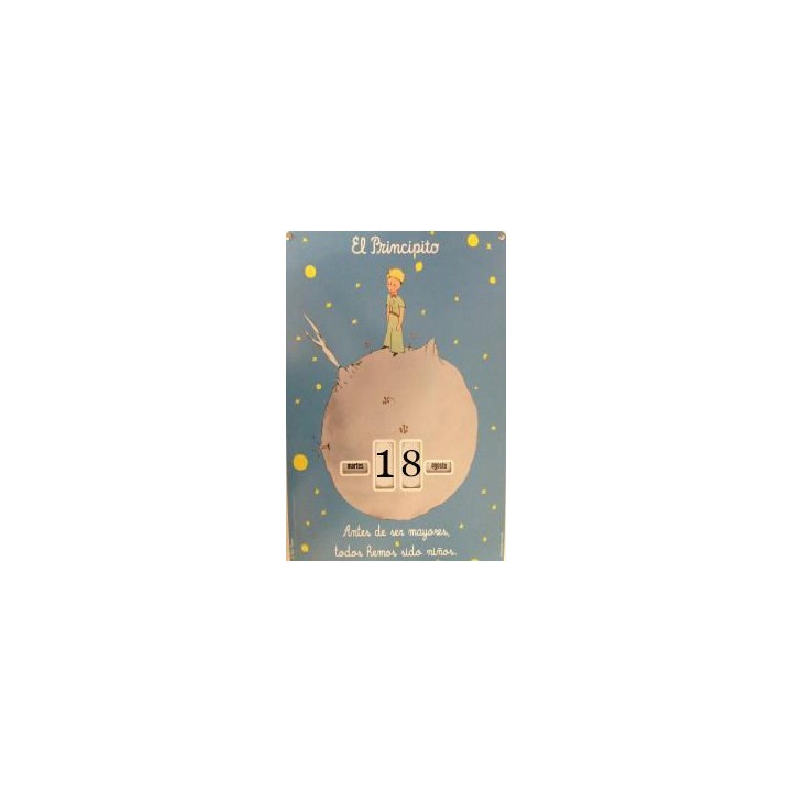 CALENDARIO EL PRINCIPITO PERPETUO ANTES DE SER MAYORES TO