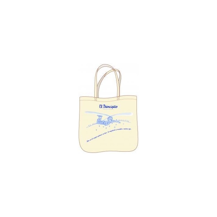BOLSA EL PRINCIPITO SOLO CON EL CORAZON PODEMOS VER BIEN