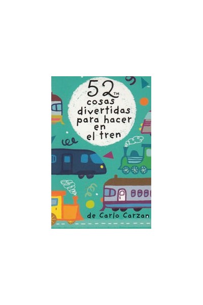 BARAJA 52 COSAS DIVERTIDAS PARA HACER EN EL TREN