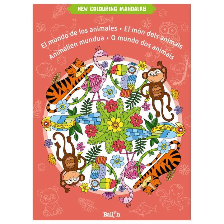 NEW COLOURING MANDALAS MUNDO DE LOS ANIMAL