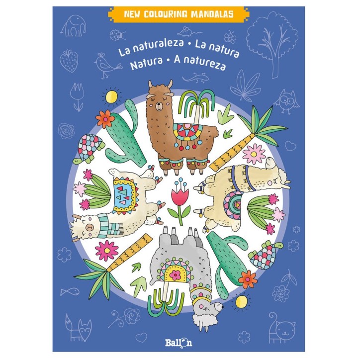NEW COLOURING MANDALAS LA NATURALEZA