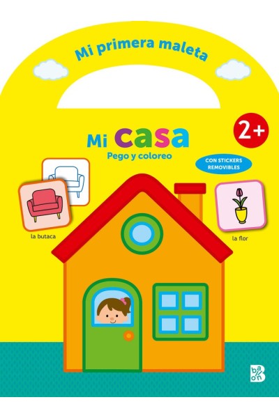 MI PRIMERA MALETA PEGO Y COLOREO MI CASA