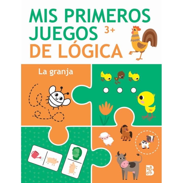 MIS PRIMEROS JUEGOS DE LOGICA +3 LA GRANJA