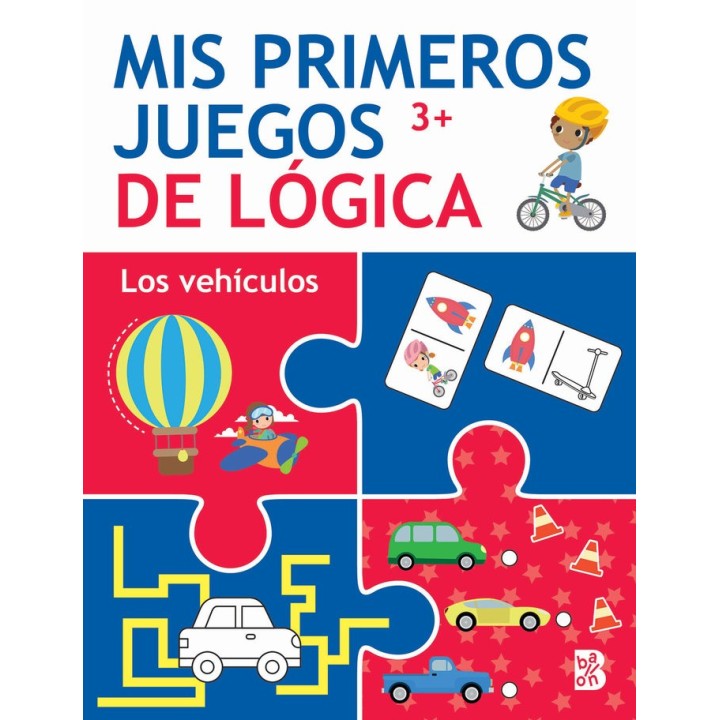 MIS PRIMEROS JUEGOS DE LOGICA +3 LOS VEHICULOS