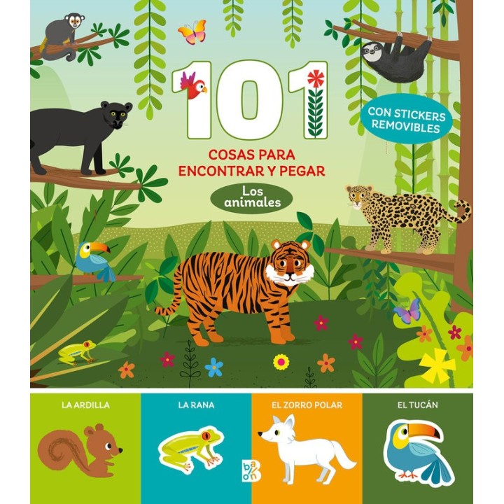 101 COSAS PARA ENCONTRAR Y PEGAR LOS ANIMALES