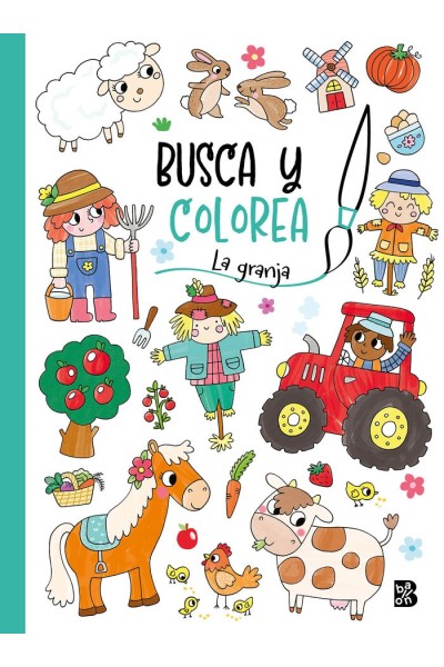 BUSCA Y COLOREA LA GRANJA
