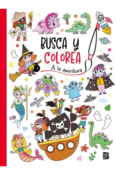 BUSCA Y COLOREA A LA AVENTURA
