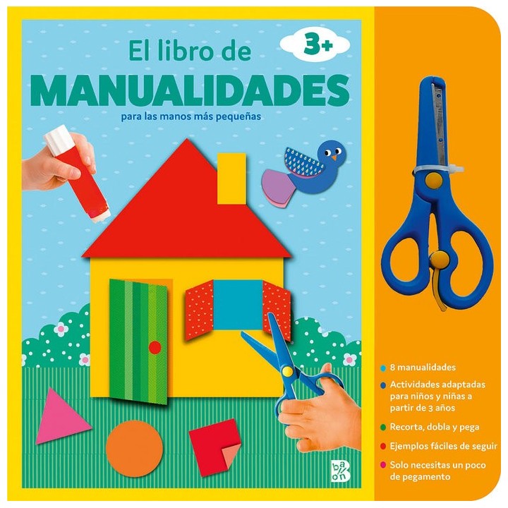 EL LIBRO DE MANUALIDADES CON TIJERAS +3