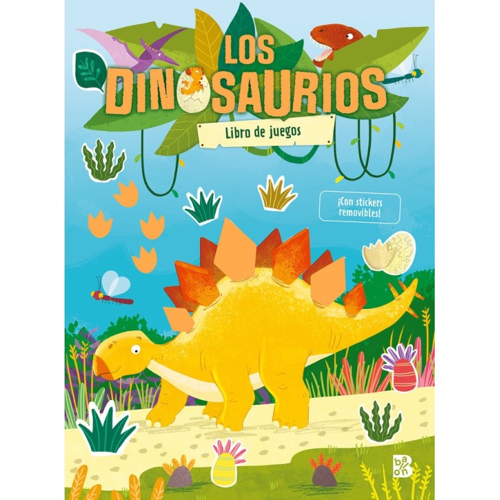 LIBRO DE JUEGOS CON STICKERS