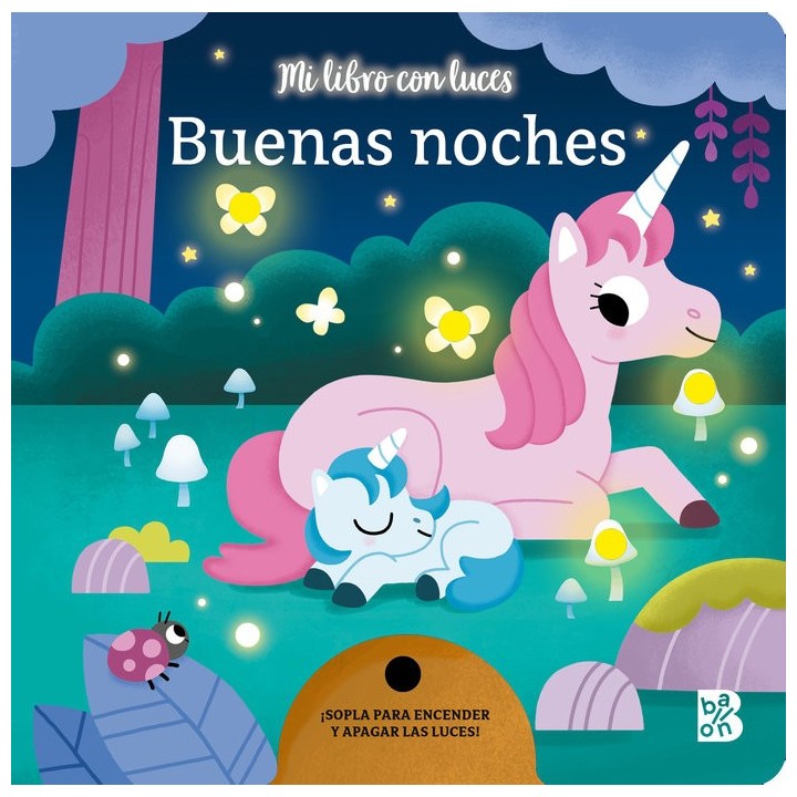 MI LIBRO CON LUCES BUENAS NOCHES