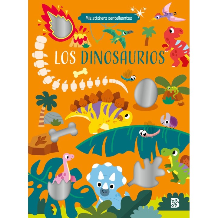 MIS STICKERS CENTELLEANTES LOS DINOSAURIOS