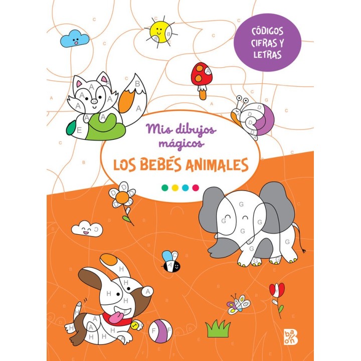 MIS DIBUJOS MAGICOS LOS BEBES ANIMALES